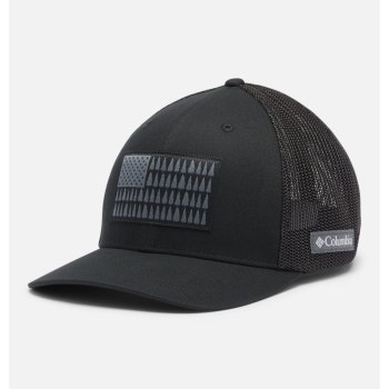 Columbia Mesh Tree Flag Ball, Gorras Negros Para Hombre | 672390-BZU